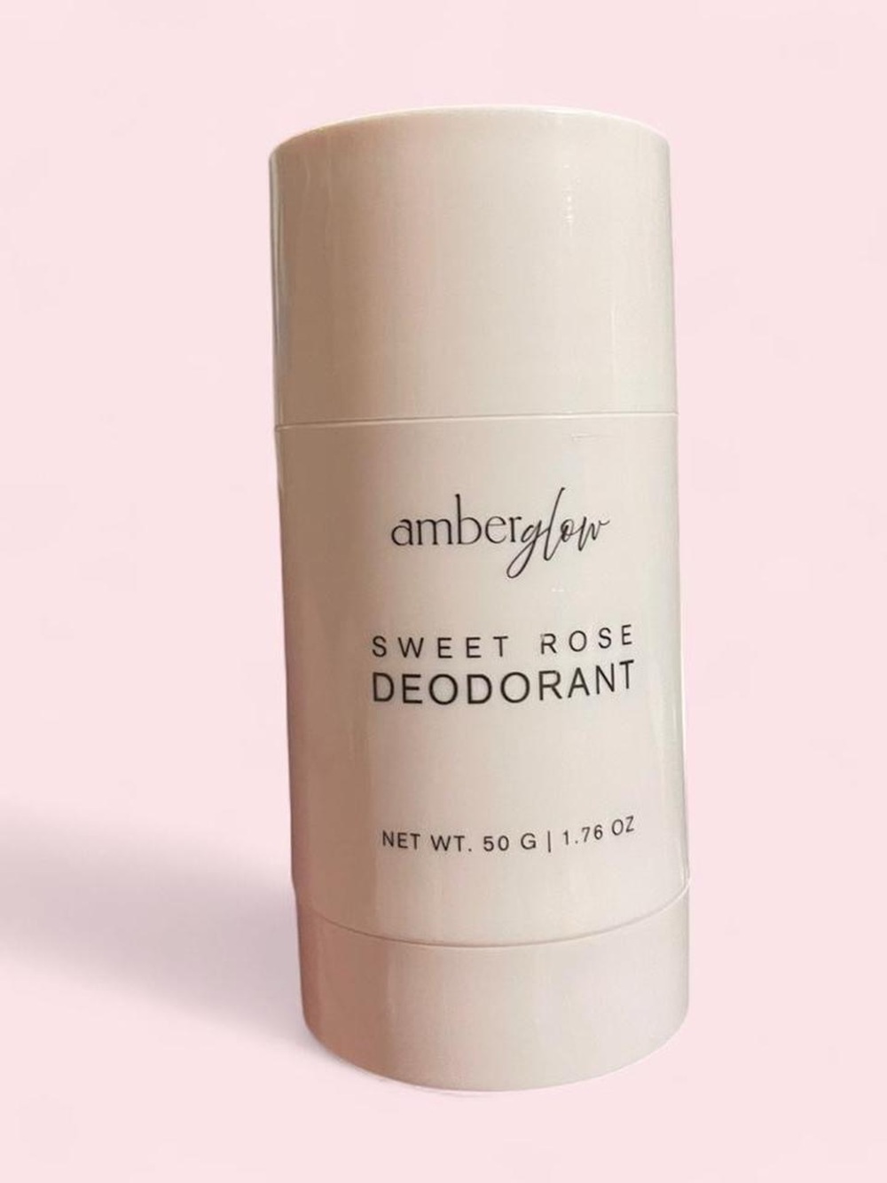 Amberglow Sweet Rose Deodorant Stick — Pink